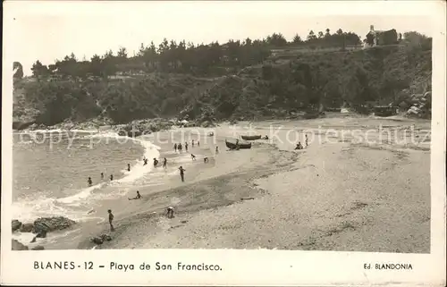 Blanes Playa de San Francisco Kat. Costa Brava