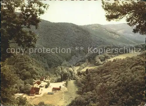 Lauxburg Wispertal Gaststaette Laukenmuehle Kat. Bad Schwalbach