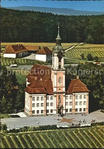 Birnau Bodensee Basilika Fliegeraufnahme Kat. Uhldingen Muehlhofen