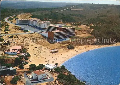 Menorca Playa Arenal d en Castell Hoteles Aguamarina y Topacio vista aerea Kat. Spanien