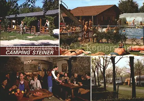 Leifers Laives Suedtirol Camping Steiner Kat. Bozen Suedtirol