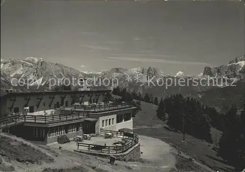 Alpe di Siusi Seilbahnrestaurant Kat. Seiser Alm Dolomiten