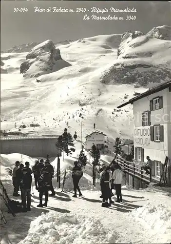 Marmolada Piab du Fedaia Skigebiet Kat. Italien