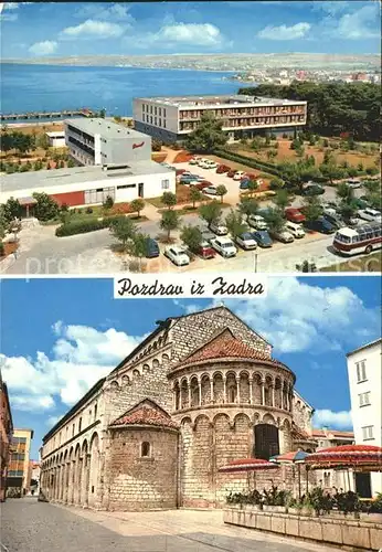 Zadra Zara Zadar Hotels am Strand Kirche Sveti Krsevan Kat. Kroatien