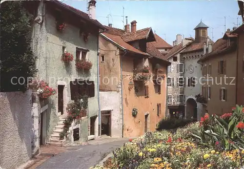 Le Vieil Annecy Petite Horloge Faubourg Sainte Claire et la cote Nemours