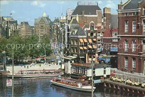 Amsterdam Niederlande Rundfahrtboot Kanal Kat. Amsterdam
