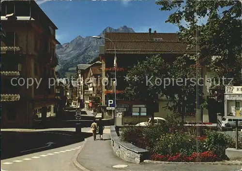 Engelberg OW Ortspartie Sommer und Winterkurort Kat. Engelberg