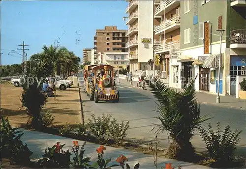 Malgrat de Mar Paseo Maritimo Costa del Maresme Touristenbahn Kat. Malgrat de Mar