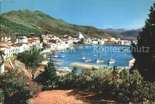 Port de la Selva Panorama Bucht Hafen Berge Kat. Costa Brava