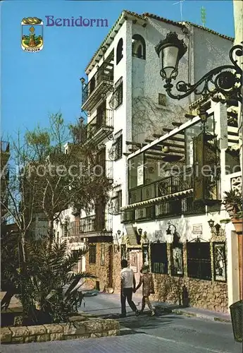 Benidorm Calle tipica Kat. Costa Blanca Spanien