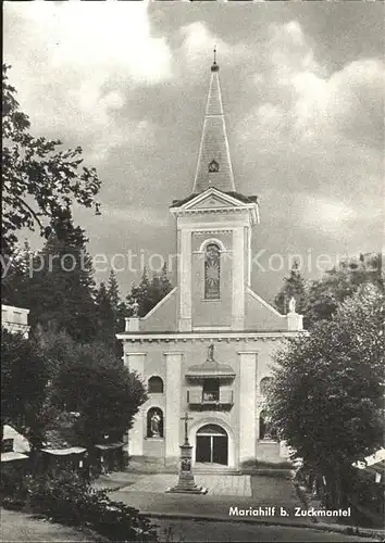 Zuckmantel Zlate Hory Mariahilf Kirche Wallfahrtsort Kat. Tschechische Republik