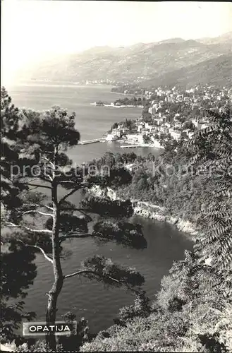 Opatija Istrien Panorama Kueste
