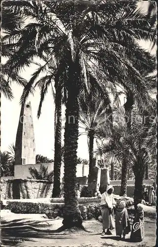 Ghardaia Paysage dans l`Oasis Kat. Algerien