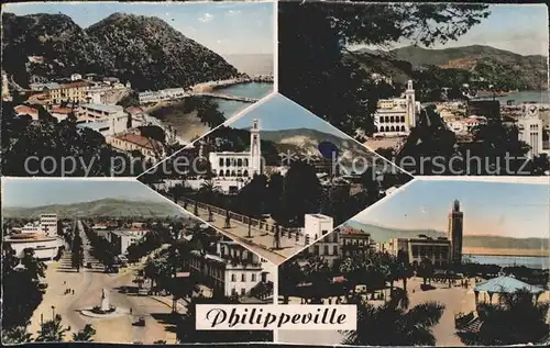 Philippeville Algerien Port de Peche de Stora Place Marque Kat. Algerien