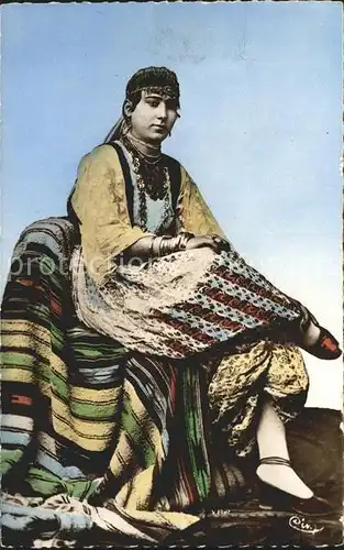 Mauresque Frau in Tracht Kat. Mauretanien