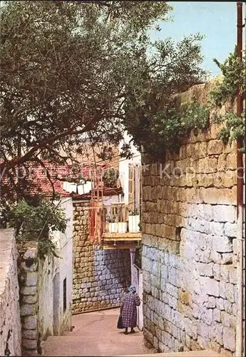 Safad Galilaea Lane in the old city Kat. Israel