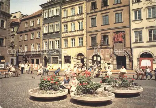 Warschau Masowien Rynek Starego Miasta Kat. Warschau