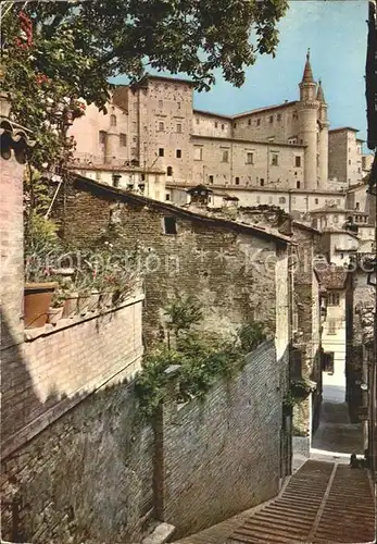 Urbino Sankt Johannes Stiegen Kat. Italien