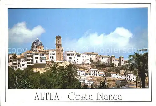 Altea Partial view Kat. Spanien