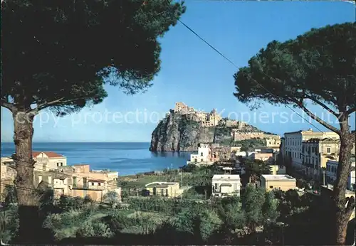 Ischia Panorama mit Schloss Kat. 