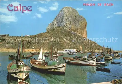 Calpe Penon de Ifach Kat. Alicante