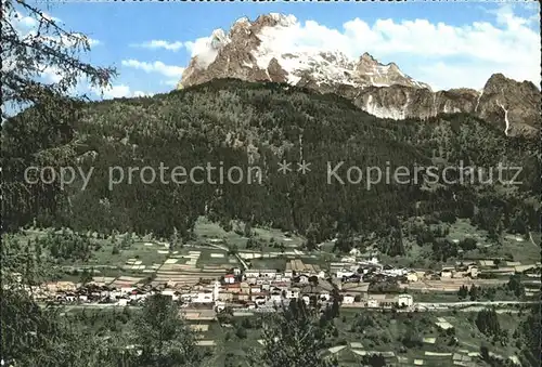 Venas di Cadore Panorama mit Monte Antelao