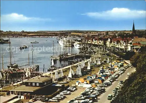 Travemuende Ostseebad Hafen zur Travemuender Woche Kat. Luebeck