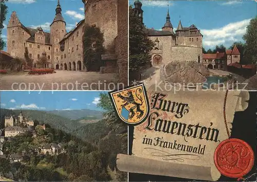 Burg Lauenstein Frankenwald  Kat. Ludwigsstadt