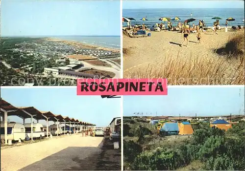 Rosapineta Strand Camping Kat. Rovigo