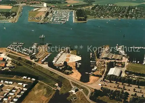 Wolphaartsdijk Goes Zeeland Fliegeraufnahme Hafen Kat. Niederlande