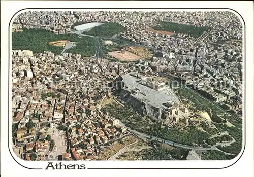 Athens Athen Fliegeraufnahme Kat. Griechenland