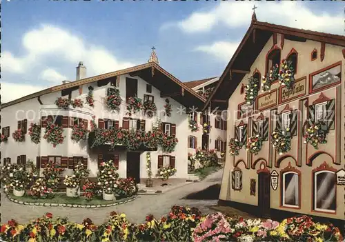 Markt Neubeuern Blumenwinkel  Kat. Neubeuern Inn