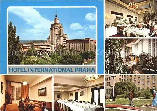 Praha Prahy Prague Hotel International  Kat. Praha