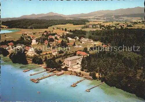 Klopeinersee Fliegeraufnahme Kat. Oesterreich