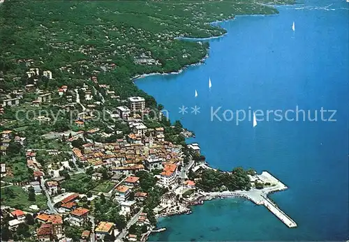 Lovran Fliegeraufnahme Kat. Kroatien