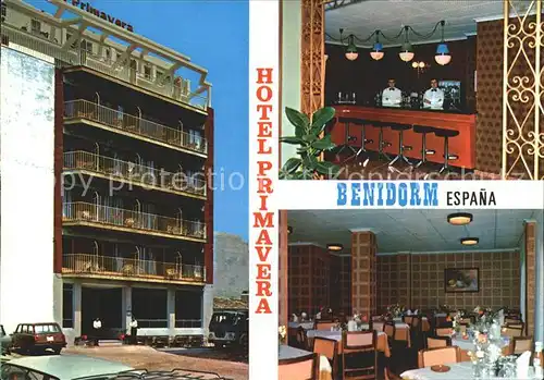 Benidorm Hotel Primavera  Kat. Costa Blanca Spanien