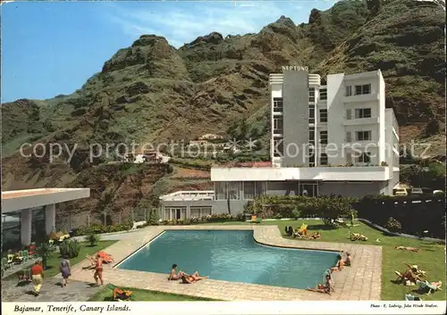 Bajamar Tenerife Hotel Schwimmbad  Kat. Spanien