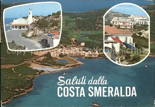 Costa Smeralda Fliegeraufnahme 