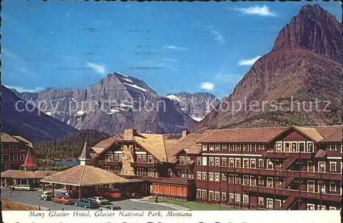 Glacier National Park US Many Glacier Hotel  / Glacier National Park /