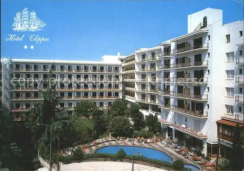 Lloret de Mar Hotel Clipper Swimming Pool Kat. Costa Brava Spanien