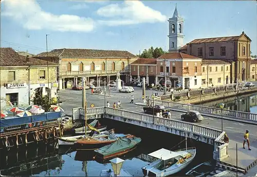 Cesenatico Scorcio del porto Hafen Kat. Italien