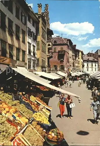 Bozen Suedtirol Gemuesemarkt Kat. Bozen Suedtirol