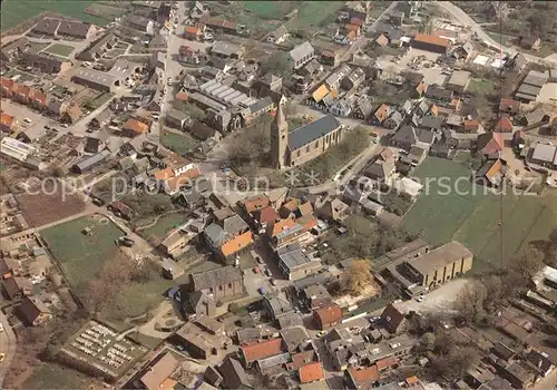 Hippolytushoef Fliegeraufnahme mit Kirche Kat. Hippolytushoef