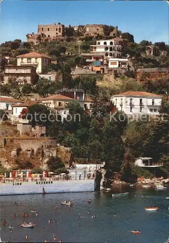 Agropoli mit Schloss Kat. Italien