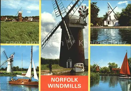 Norfolk Norwich Windmuehlen / Norwich /