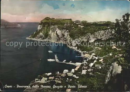 Capri Marina Grande e Punta Tiberia Kat. Golfo di Napoli