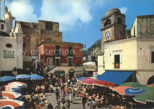 Capri Piazza Kat. Golfo di Napoli