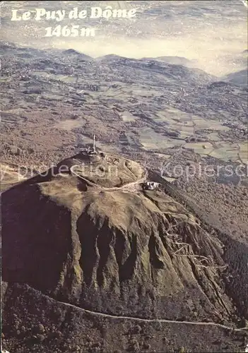 Le Puy de Dome Fliegeraufnahme Kat. Ceilloux