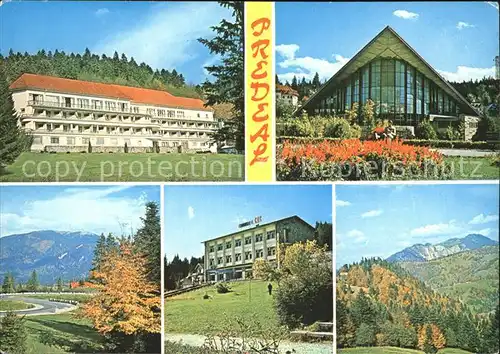 Predeal Sanatorium Piatra Mare Posta  Kat. Rumaenien