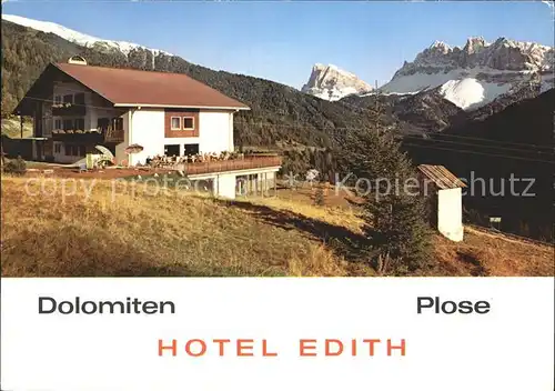 Palmschoss Hotel Edith Kat. Brixen